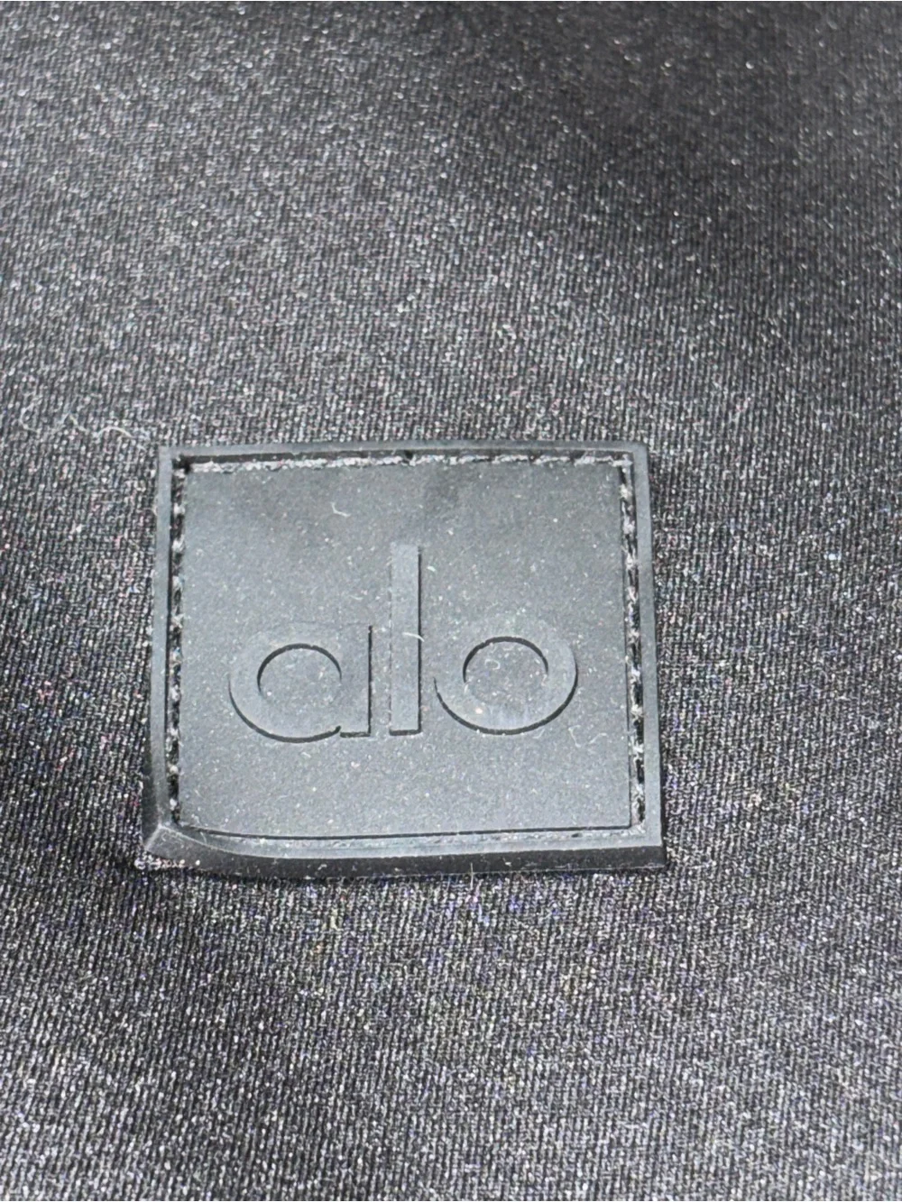 Alo Yoga Stow Backpack Black Neoprene Excellent Condition No Detachable Pouch